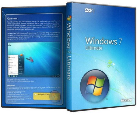 Windows 7 Ultimate 7601 Rus (x32-x64)