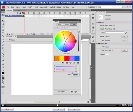 Adobe Flash CS4 Video dərslik 2010