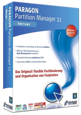 Paragon Partition Manager 11 Server 10.0.10.11287 (x86/x64)