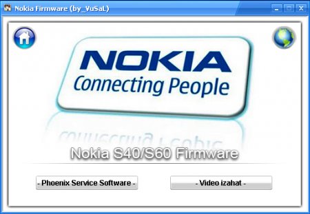 Nokia telefonlarına sistem yazmaq "Firmware" (S40/S60)