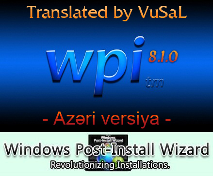 WPI 8.1.0 Azəri (Translated by VuSaL)