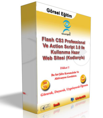 CBM Flash CS3 və Action Script 3.0 Vizual Təhsil Seti