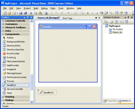 Microsoft Visual Basic 2008 Express Edition