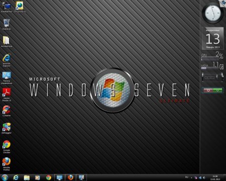 Windows 7 Ultimate SP1 7DB by OVGorskiy 01.2013 (x64/2013)