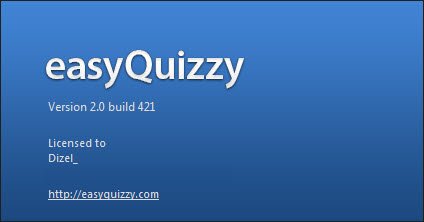 EasyQuizzy 2.0 Build 440 [2013/ Fərqli Testlər Yaradın]