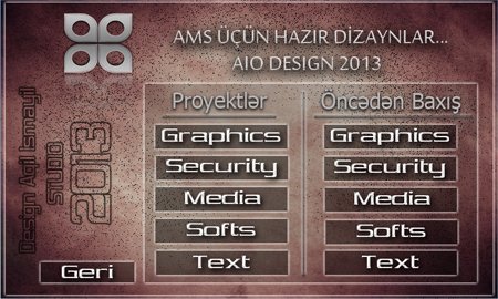 AMS Dizayn AIO Pack 2013 v1.0