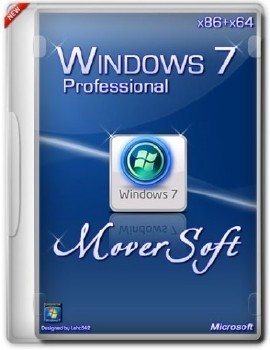 Windows 7 Professional SP1 32bit+64bit MoverSoft v.09.2013