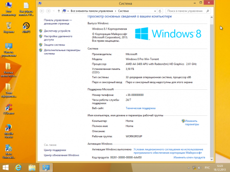 Windows 8.1 Enterprise StopSMS (x32) (2013)
