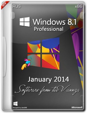 Windows 8.1 Pro January Software from the Vannza (С…86) (2014) Rus
