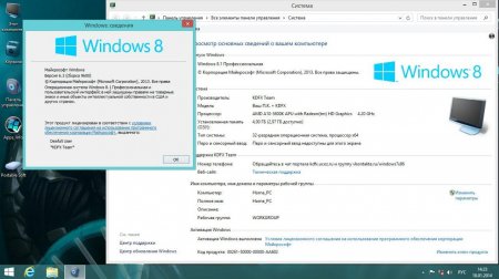 Windows 8.1 Professional by KDFX (x86) (2014) RUS