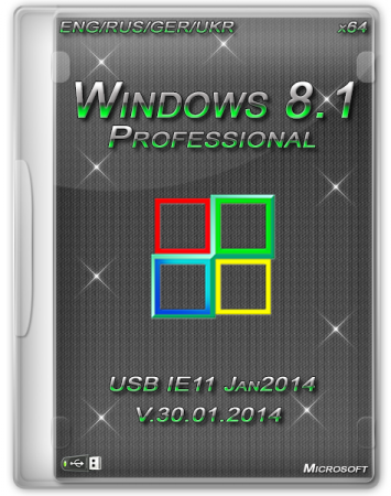 Windows 8.1 Professional Heavieri (x64) (J2014) [ENG/RUS/GER/UKR]