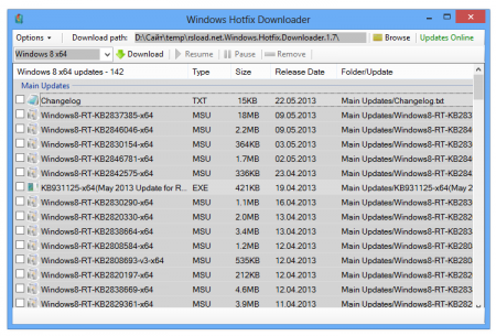WHDownloader 0.2.2 / Windows Hotfix Downloader 1.1.8.5