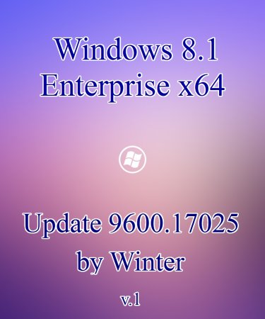 Windows 8.1 Enterprise x64 Update 9600.17025 by Winter (2014) RUS