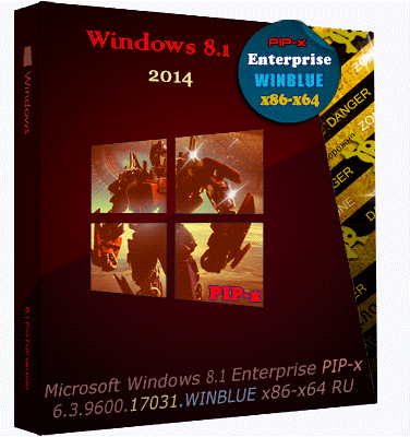 Microsoft Windows 8.1 Enterprise PIP-x by Lopatkin (2014)