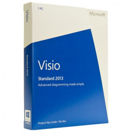 Orijinal Microsoft Visio 2013 Professional/Standard SP1 VL 15.0.4569.1506 (x86/x64) [Ru]
