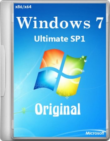 Windows 7 Ultimate SP1 Original 03.08.2014 (x86/x64) (2014) [RUS/ENG/UKR]