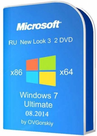 Windows 7 Ultimate SP1 NL3 by OVGorskiy 08.2014 (x86-x64) (2014) [Rus]
