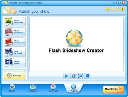 iPixSoft Flash Slideshow Creator 4.4.1.0