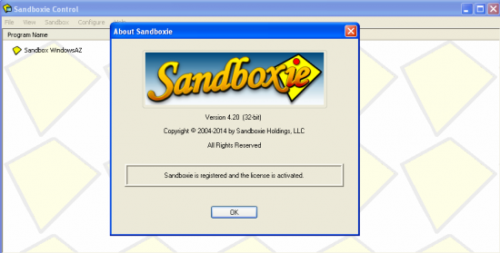 Sandboxie 5.04 Final / 5.05.1 Beta
