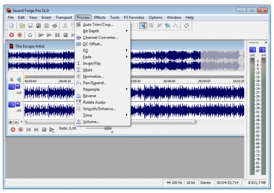 Sony Sound Forge Pro 11.0 Build 299 + RePack