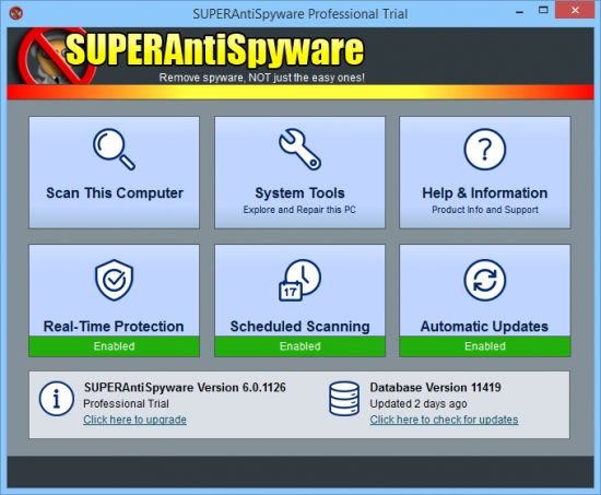 SuperAntiSpyware 6.0.1200