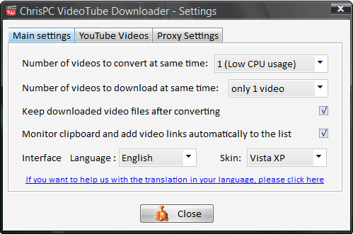 free instals ChrisPC VideoTube Downloader Pro 14.23.0616
