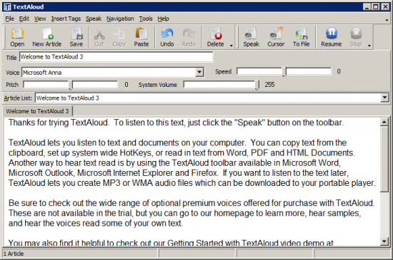 NextUp TextAloud 4.0.71 instal the last version for windows
