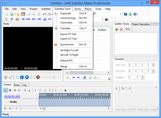 AHD Subtitles Maker Pro v5.11.55.0 + Portable