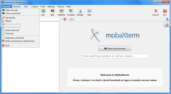 MobaXterm Professional 8.4
