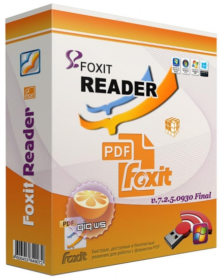 Foxit Reader 7.2.5.930 Final  RePack  Portable by D!akov