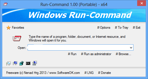 Run-Command 2.55 + x64 + Portable