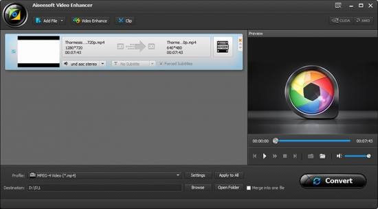 Aiseesoft Video Enhancer 1.0.10 beta