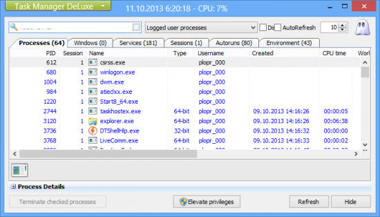 MiTeC Task Manager DeLuxe v1.8.7 + x64
