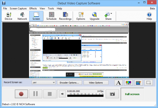 Debut Video Capture Software v2.25