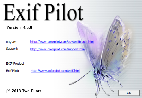 Exif Pilot 6.22 download the new version for mac