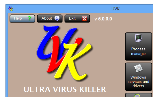 UVK Ultra Virus Killer 7.7.0.0 + Portable