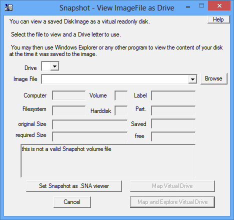 drive snapshot windows 10