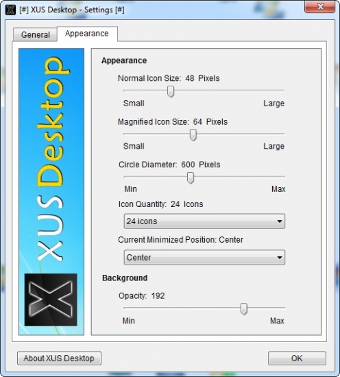 XUS Launcher ( Desktop ) Professional Edition 2.5.0