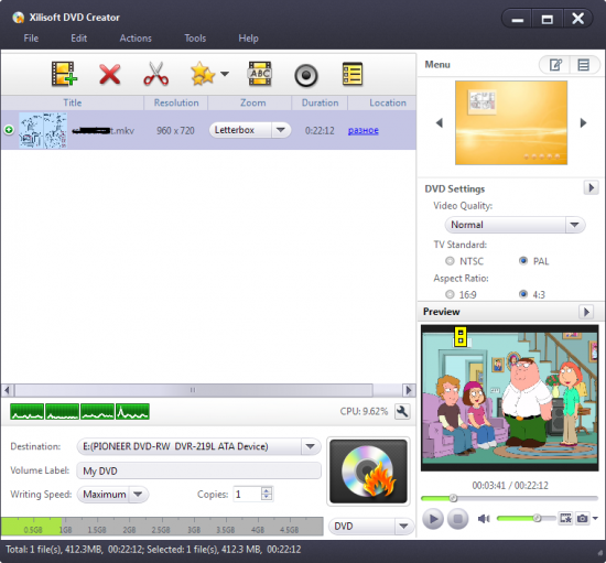 Xilisoft DVD Creator 7.1.3 Build 20131111