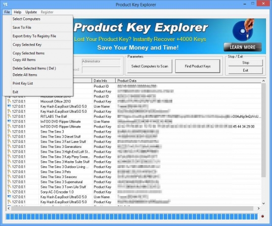 Product Key Explorer v3.8.9.0 & Portable