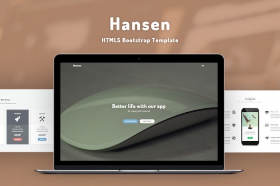 Hansen - HTML 5 Tepmlate