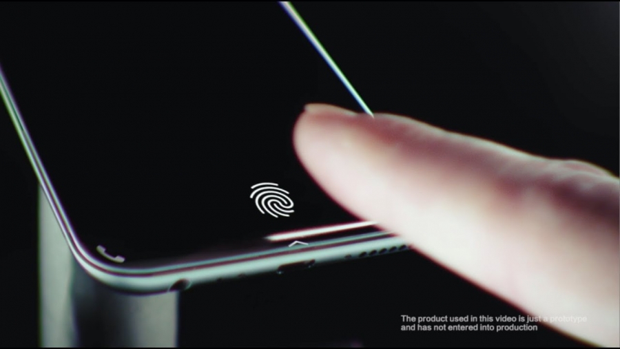 Samsung, ekranın bütün yerinə inteqrasiya olunmuş barmaq izi skanlı smartfonun patentini alır