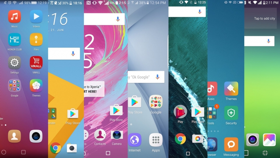 Android üçün olan 10 ən sürətli interfeys