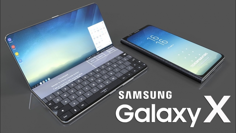 Samsung şirkəti iki ekranlı smartfonun patentini aldı